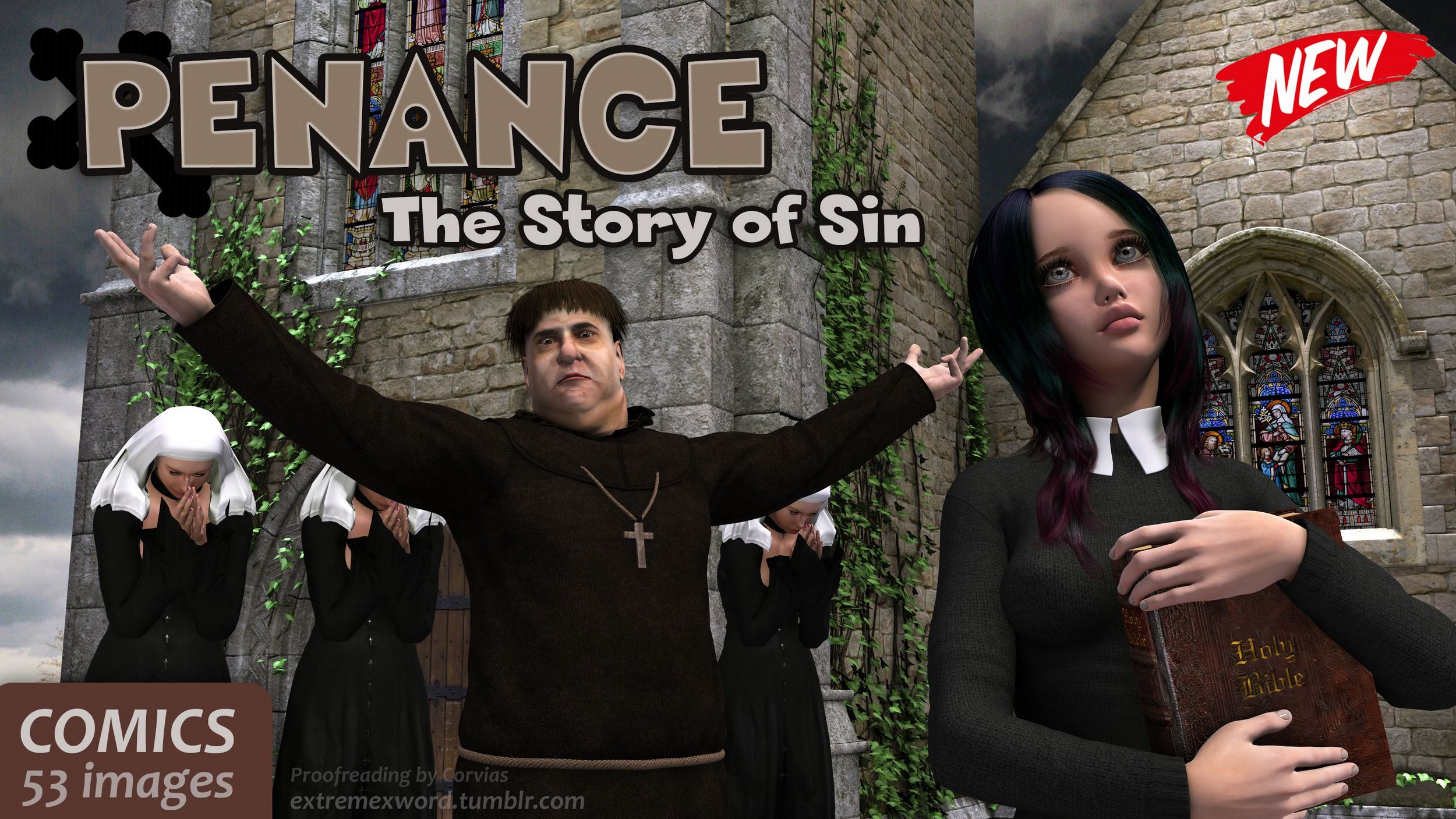 Penance The Story Of Sin ExtremeXWorld Penance The Story Of Sin GEDE Comix